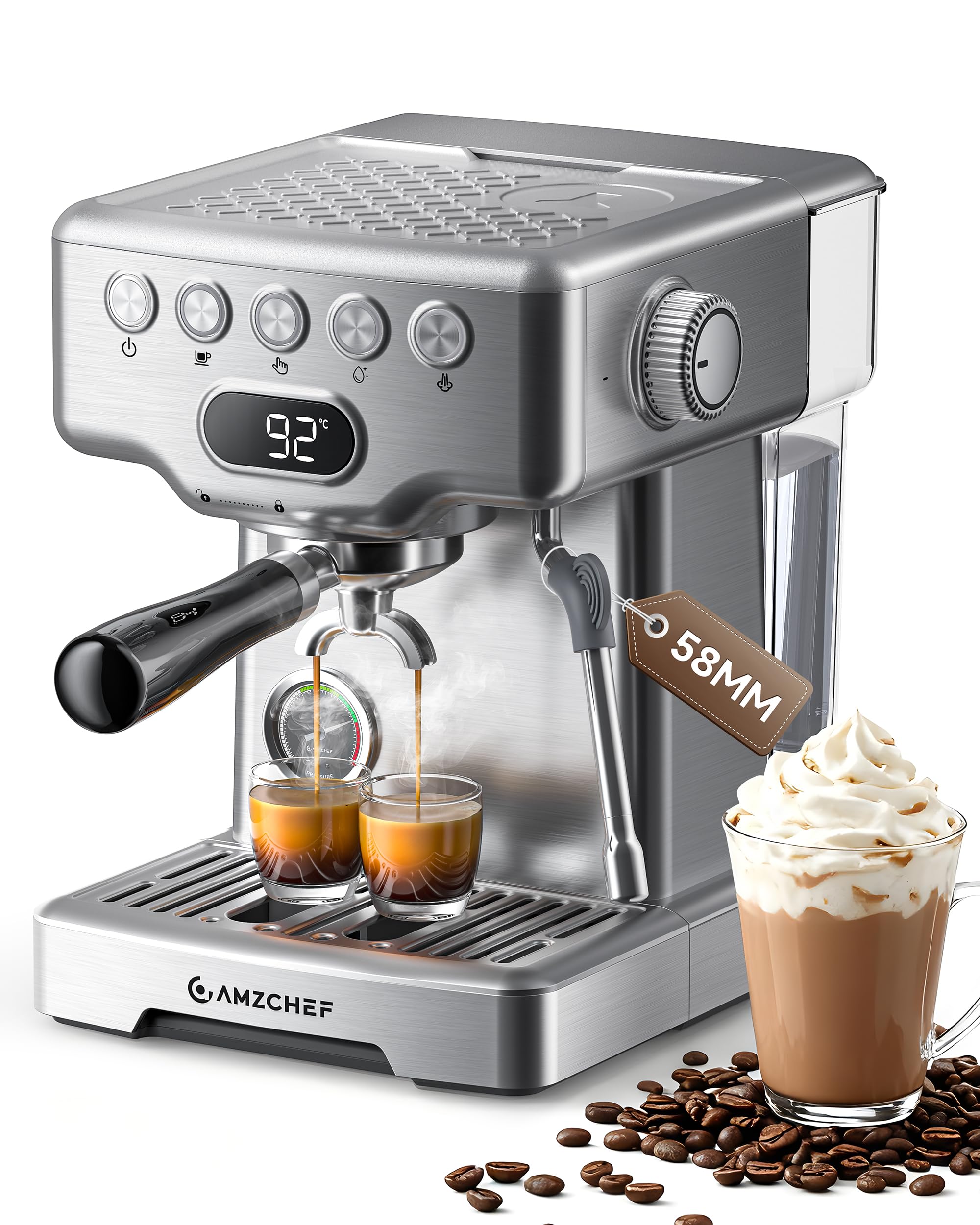 AMZCHEF Ultra Espresso Machine