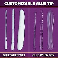 Vista 5 de Aleene's Pegamento líquido Stick & Restick, 4 onzas líquidas, adhesivo reposicionable