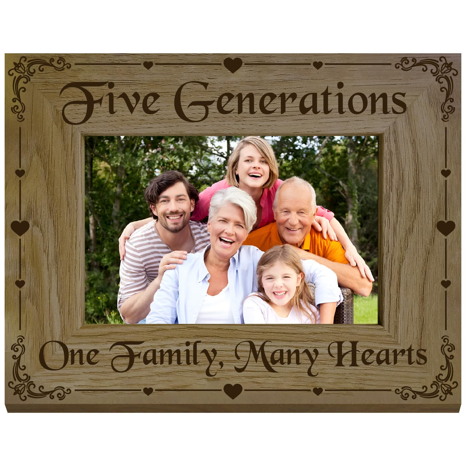 Cadre photo bois 10x15 cm anti-poussière pour protéger vos souvenirs de famille