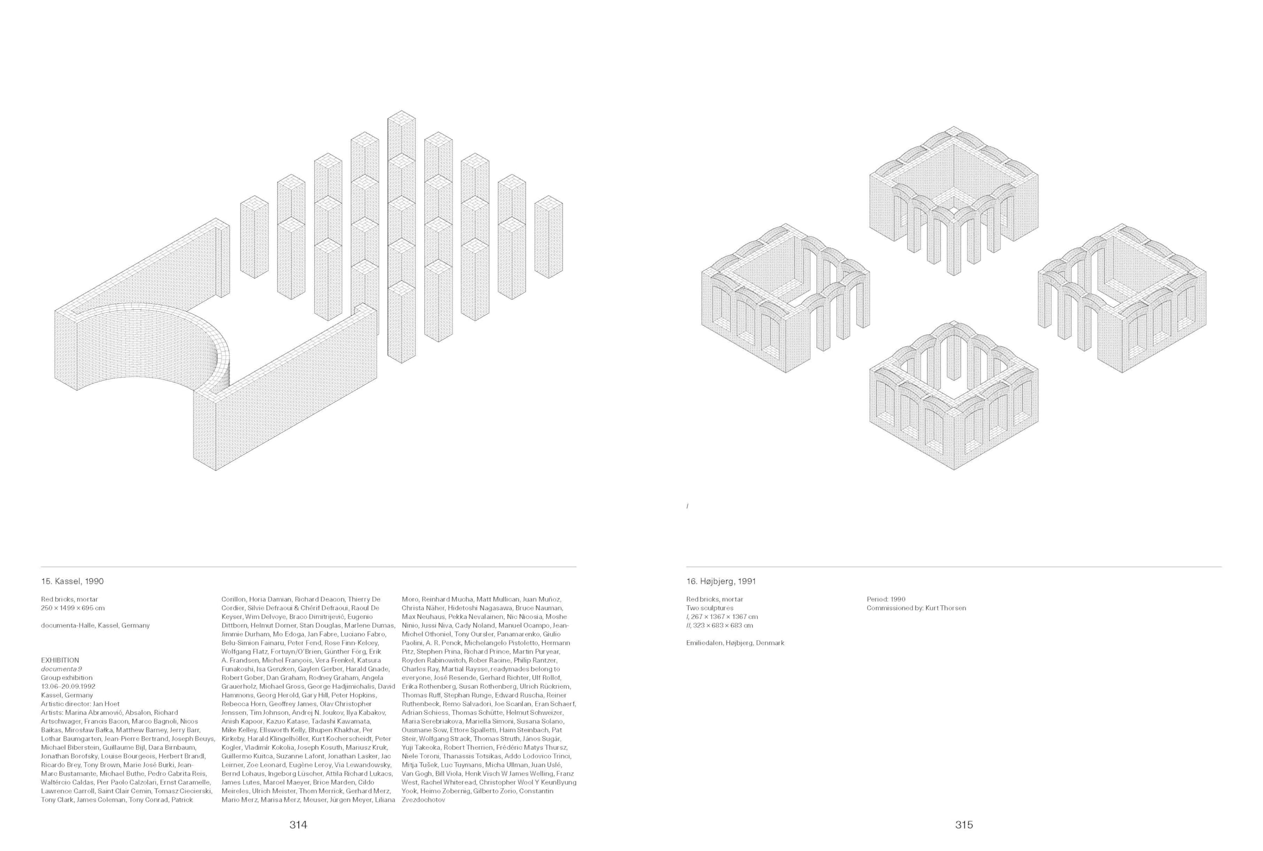 Per Kirkeby: The Complete Bricks Vol. 2: The Unrealized Projects