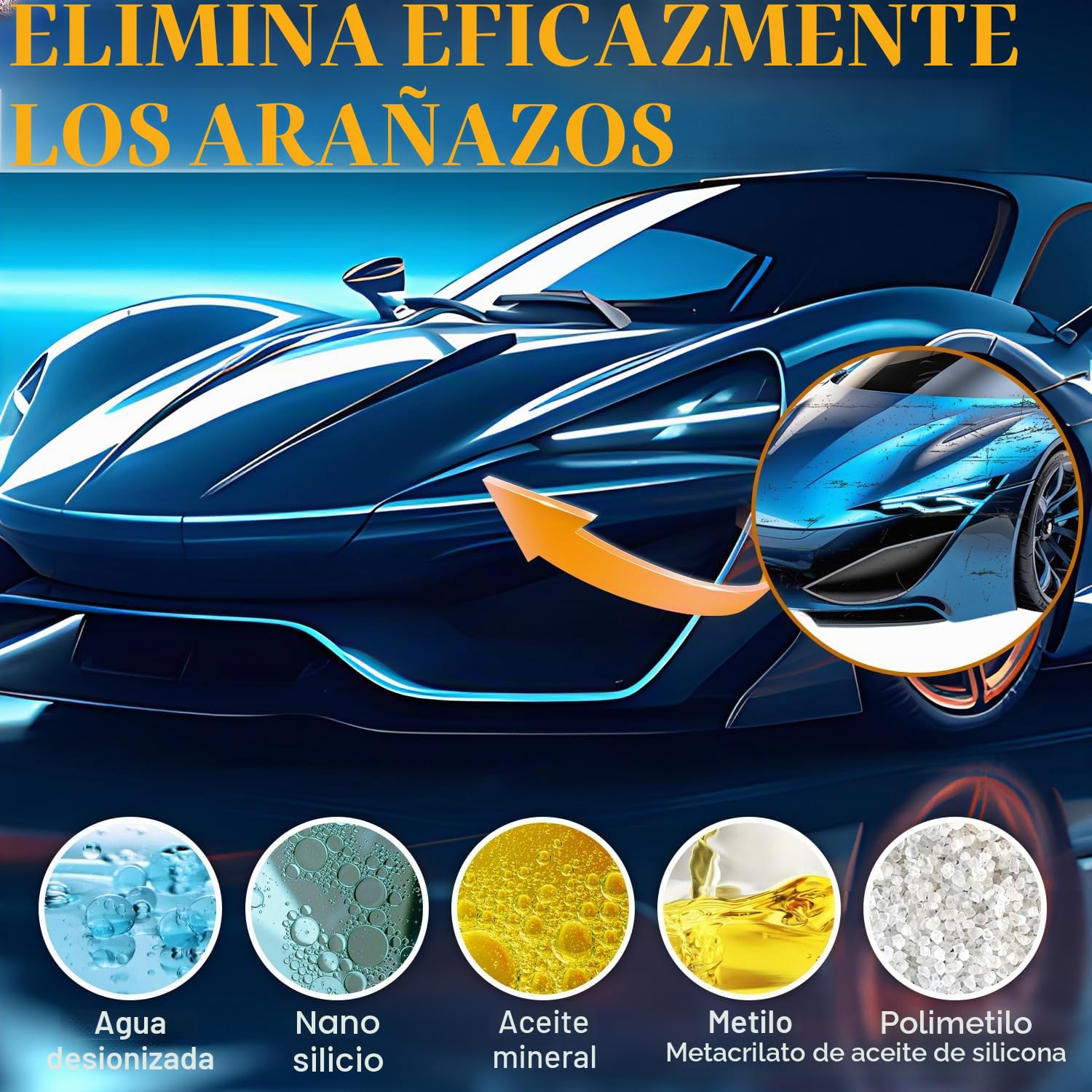 2 aerosoles para coche de Sopami, recubrimientos multifuncionales, aerosol de regeneración de alta protección para coche