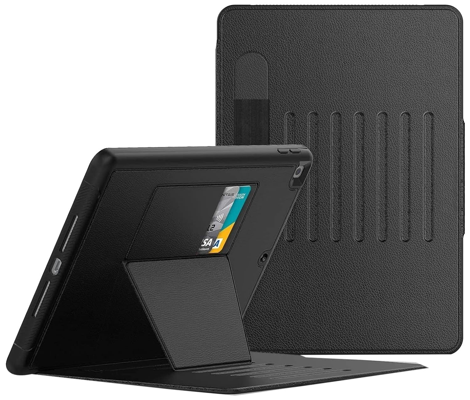 ProElite Magnetic 7 Angles Smart case Cover for Apple iPad 10.2" 9th Gen (2021) 8th Gen/7th Gen with Pencil Holder, Black (B08QCC6DR2) Amazon Price History, Amazon Price Tracker