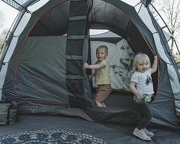 Easy Camp Hamra 4 Blackroom 11M² & 4 Person Double Entry Tent
