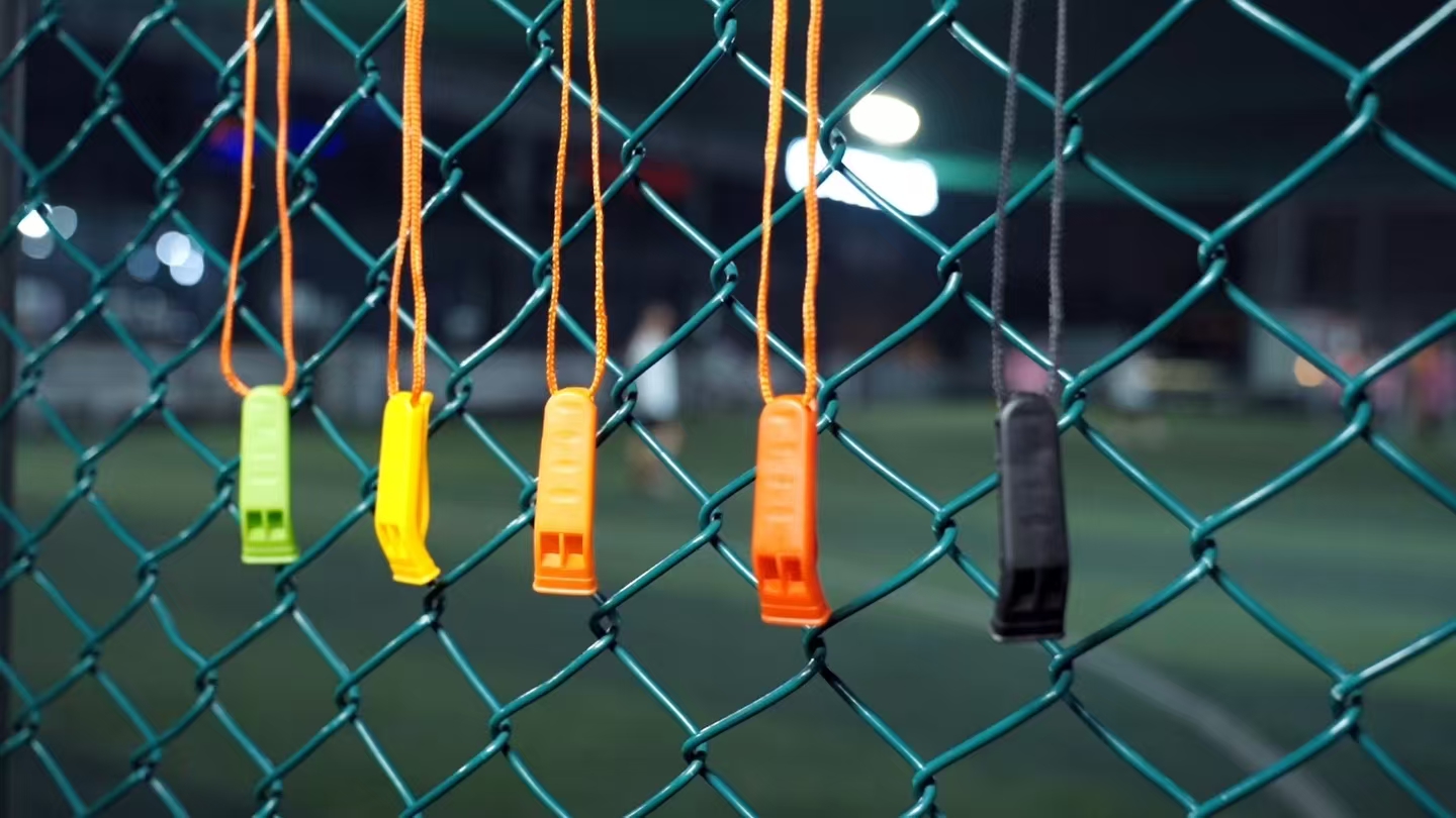 Amazon.com : Sotiff 100 Pieces Emergency Whistles with Lanyard