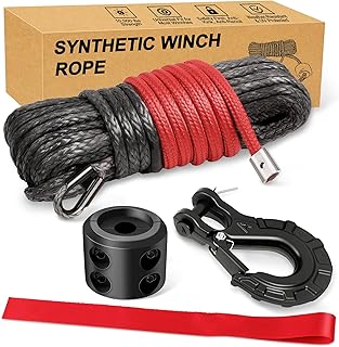 Synthetic Winch Rope Kit
