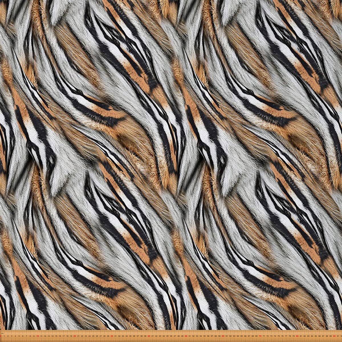 Leopard Print Fabric by The Yard,Safari Cheetah Print Tiger Fabric for and Home DIY Projects,Brown Wild Animal Waterproof Outdoor Fabric,5 Yards,(L460*W150cm) Gray