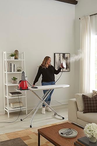 Miniatura 7 de Laurastar Levanta la plancha de vapor en rojo original generador de vapor 3 en 1 de ingeniería suiza que plancha vaporiza y purifica tu ropa