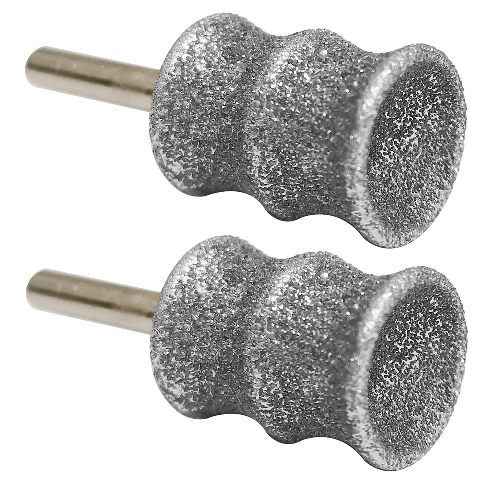 Oxcearly Dog Nail Grinder and Trimmer Bits for Dremel - Dog Nail Grinder Attachment - Painless Pet Nail File & Clipper for Large, Medium and Small Dogs & Cats 2Pack