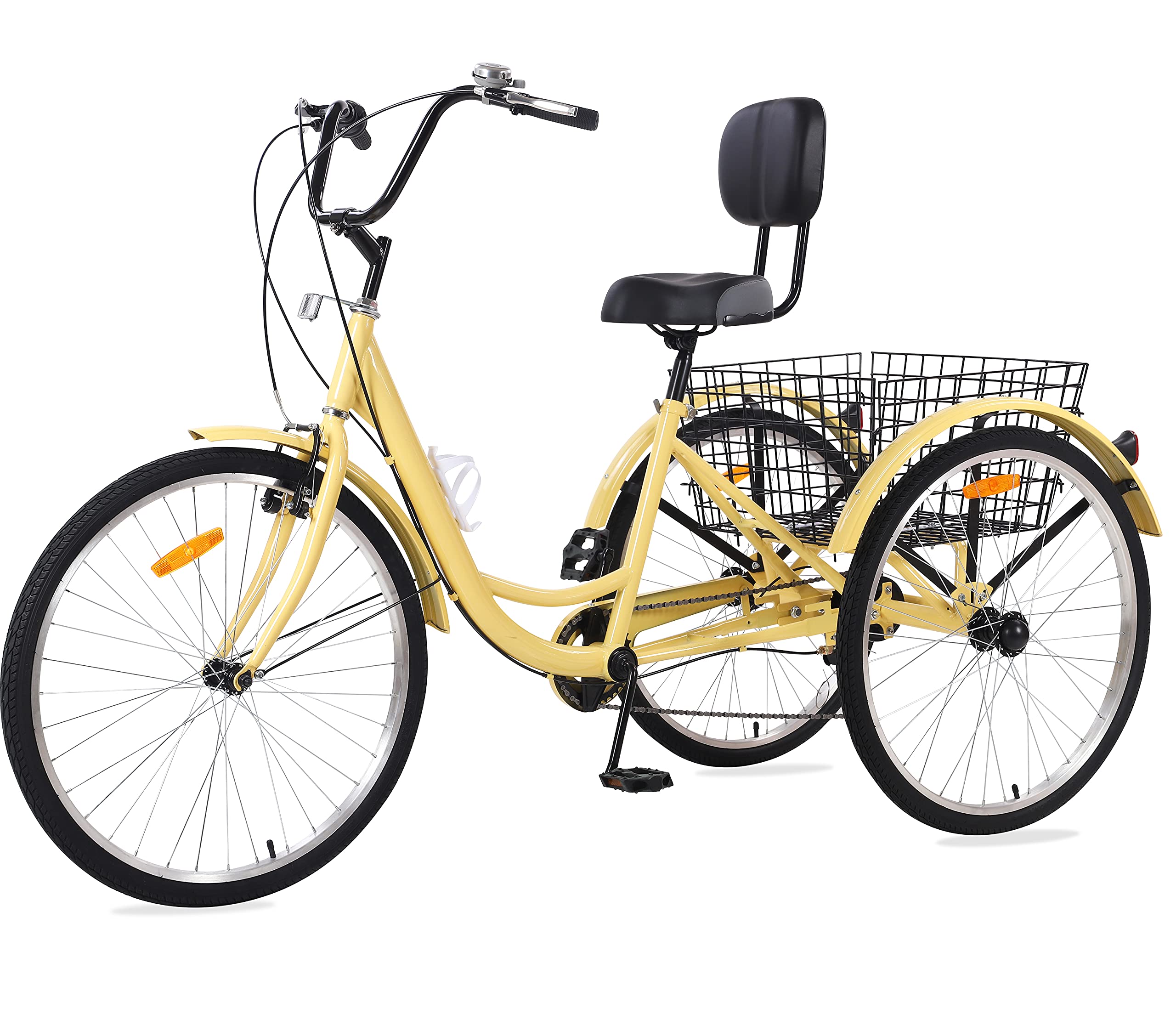 Buy Sibosen Upgraded Adult Tricycle, Three Wheel Cruiser Bike 20Inch