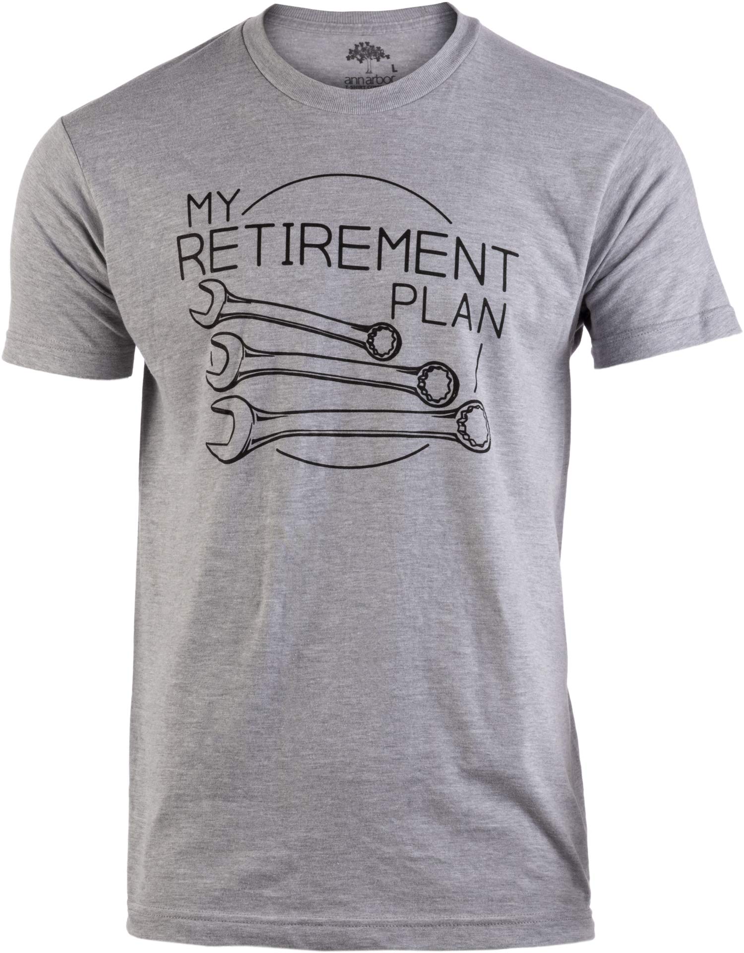 My (Mechanic) Retirement Plan | Funny Car Wrench Auto Racing Retiree T-Shirt