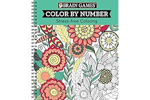 Color by Numbers for Adults: Stress-Free Coloring with Disney Characters