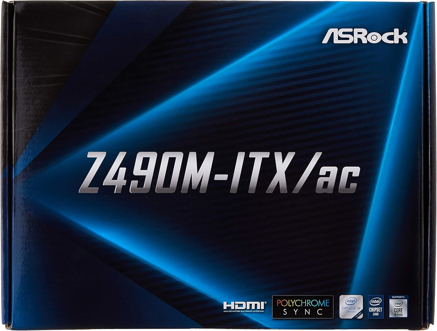 Uр Tо 40% оƒƒ ASRock Z490M-ITX/ac Supports 10 th Gen Intel Core Processors (Socket 1200) Motherboard
