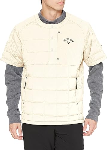 Callaway ブラック 半袖ダウンジャケット Amazon | [キャロウェイ] メンズ 半袖 ダウンブルゾン