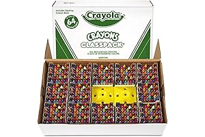 Crayola Crayons in Bulk for Classrooms: 13 Sets of 64 Crayons