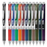 Pentel BL77-12AMZ EnerGel Ballpoint Pen, 0.7mm, 12 Colors Set – view 1