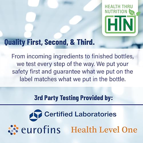 Miniatura 6 de Health Thru Nutrition Polvo de inositol  17.64 oz de polvo puro como mio-inositol  1,000 mg (0.04 oz) por cucharada  Incluido  Sin sabor, vegano,