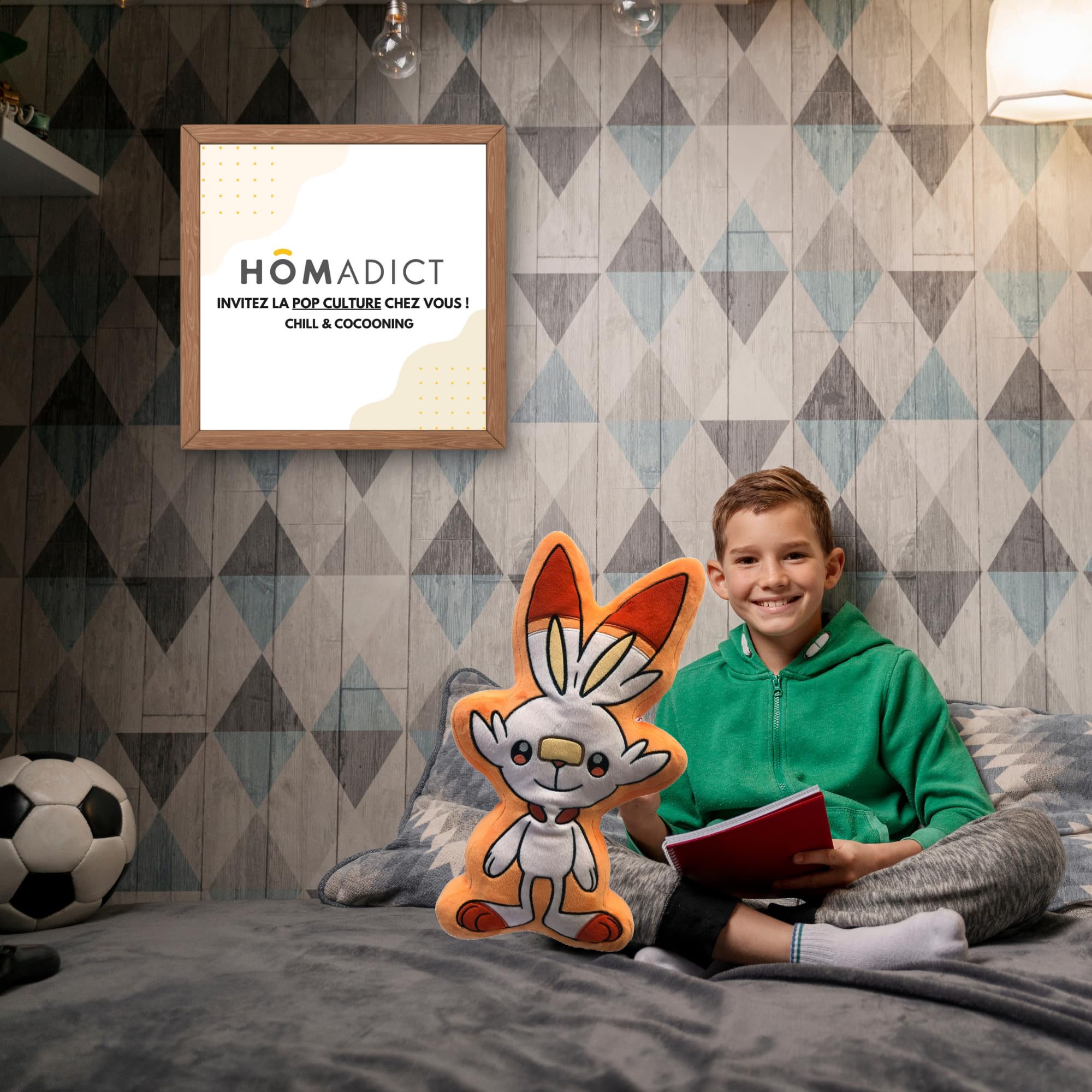 Lyo Pokemon prenium poduszka Scorbunny 40 cm