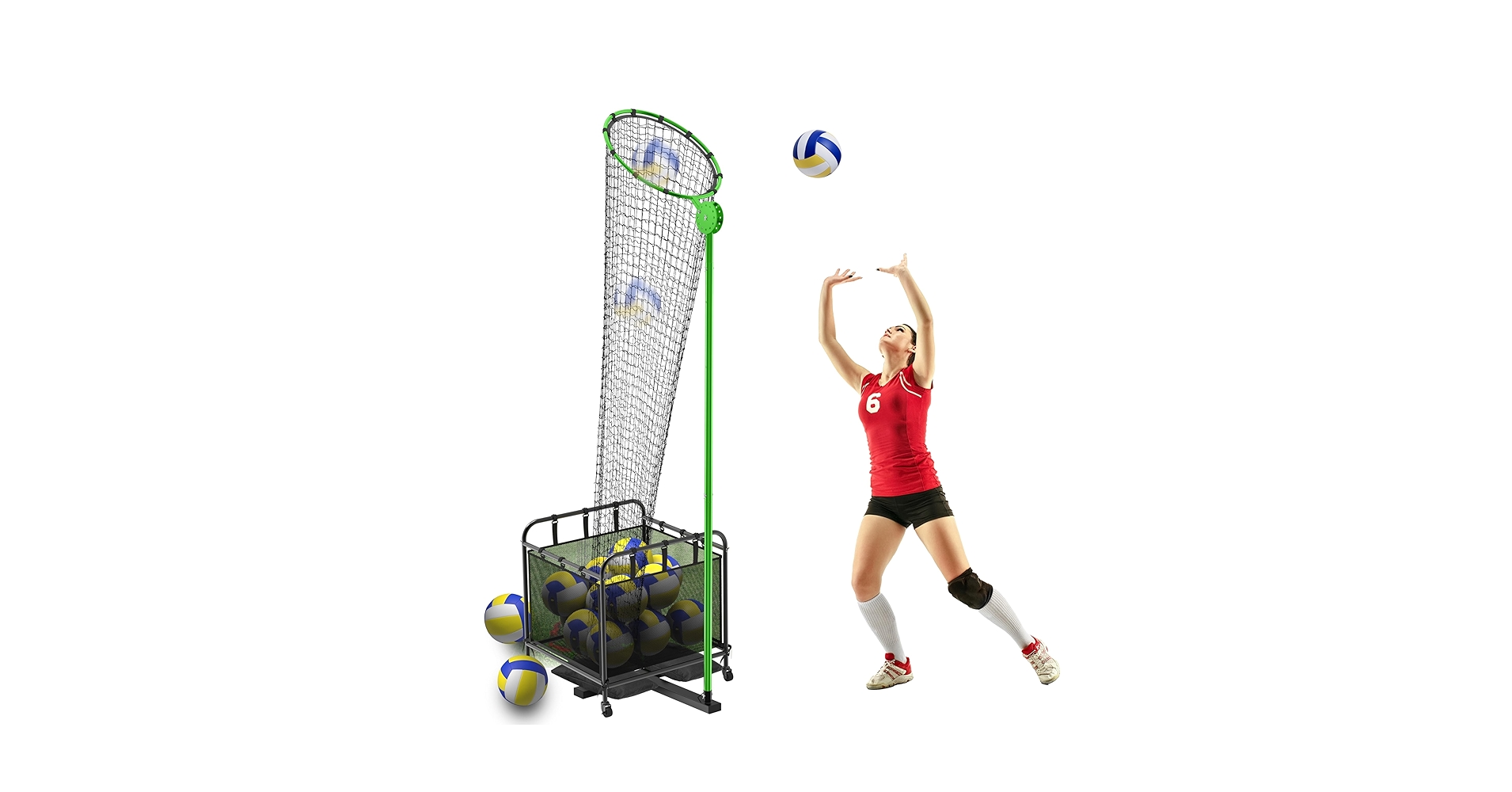Amazon.com : Volleyball Setter Training Equipment Net with