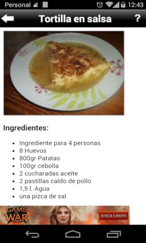 Recetas Españolas