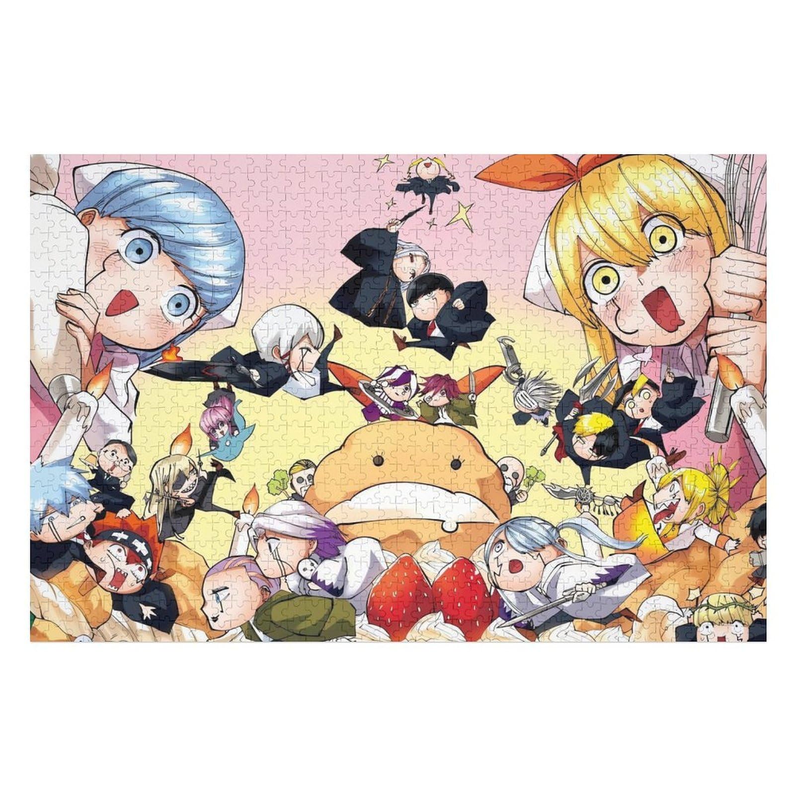 Amazon | マッシュル MASHLE ジグソーパズル 木製 マッシュ フィン