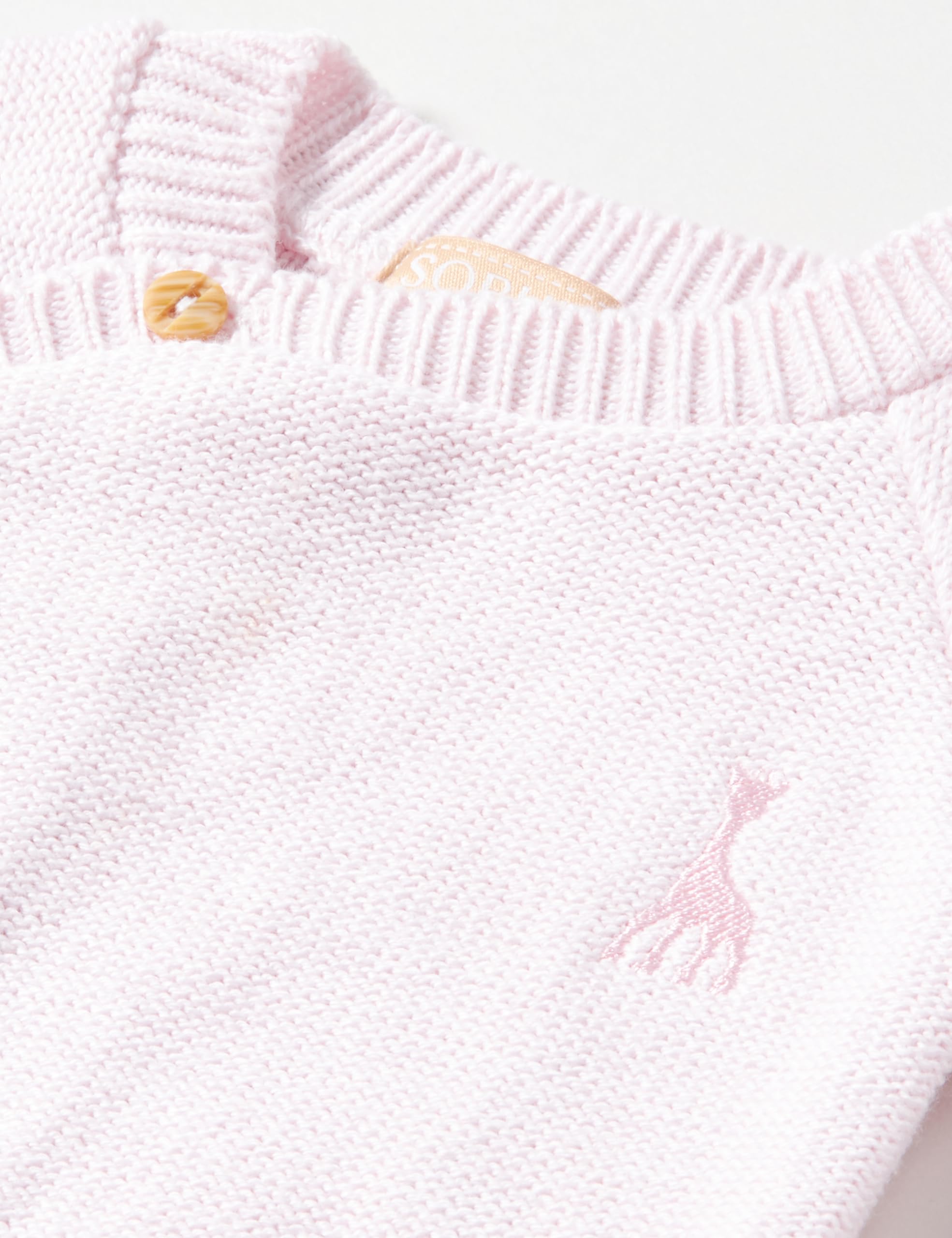 3 KILOS 7 Sophie LA Girafe - Gilet Bébé Point Mousse - Fille - 0/1 Mois