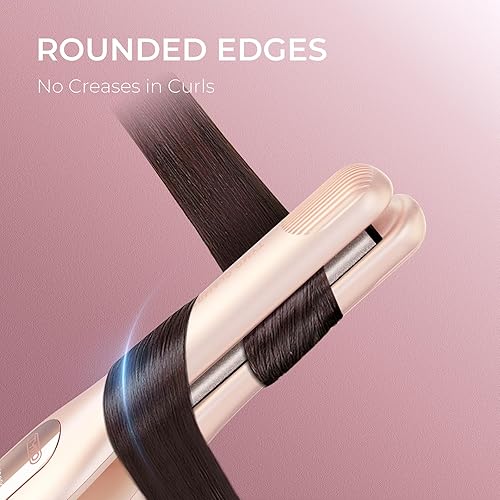 Miniatura 6 de TYMO Mini plancha plana inalámbrica para cabello corto, rizador portátil de 0.65 pulgadas para viajes, alisador de pelo y rizador 2 en 1, plancha