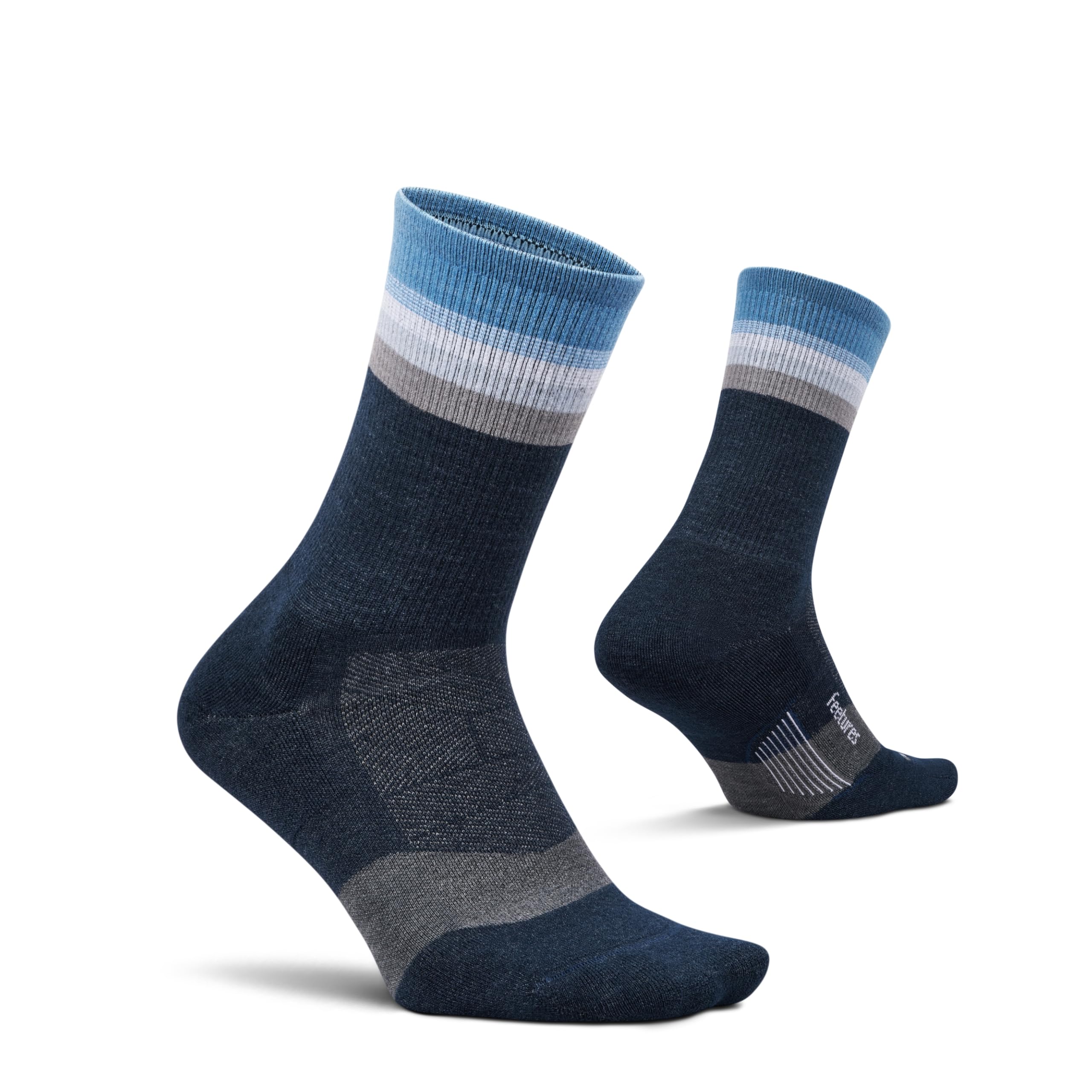 Feetures Merino 10 Max Cushion Merino Wool Quarter Sock