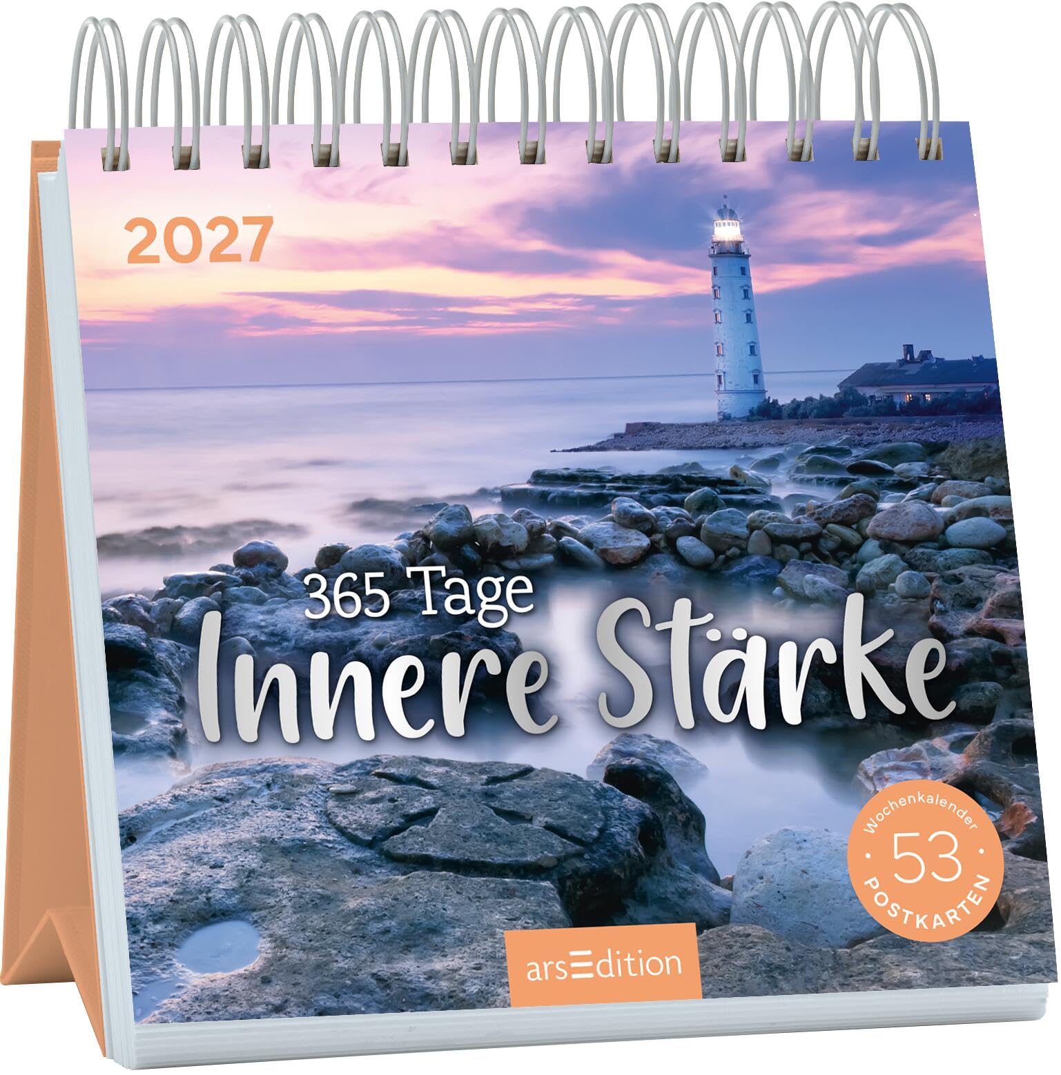 Postkartenkalender Innere Stärke 2027: Wochenkalender 2027, 53 Postkarten für mehr Resilienz