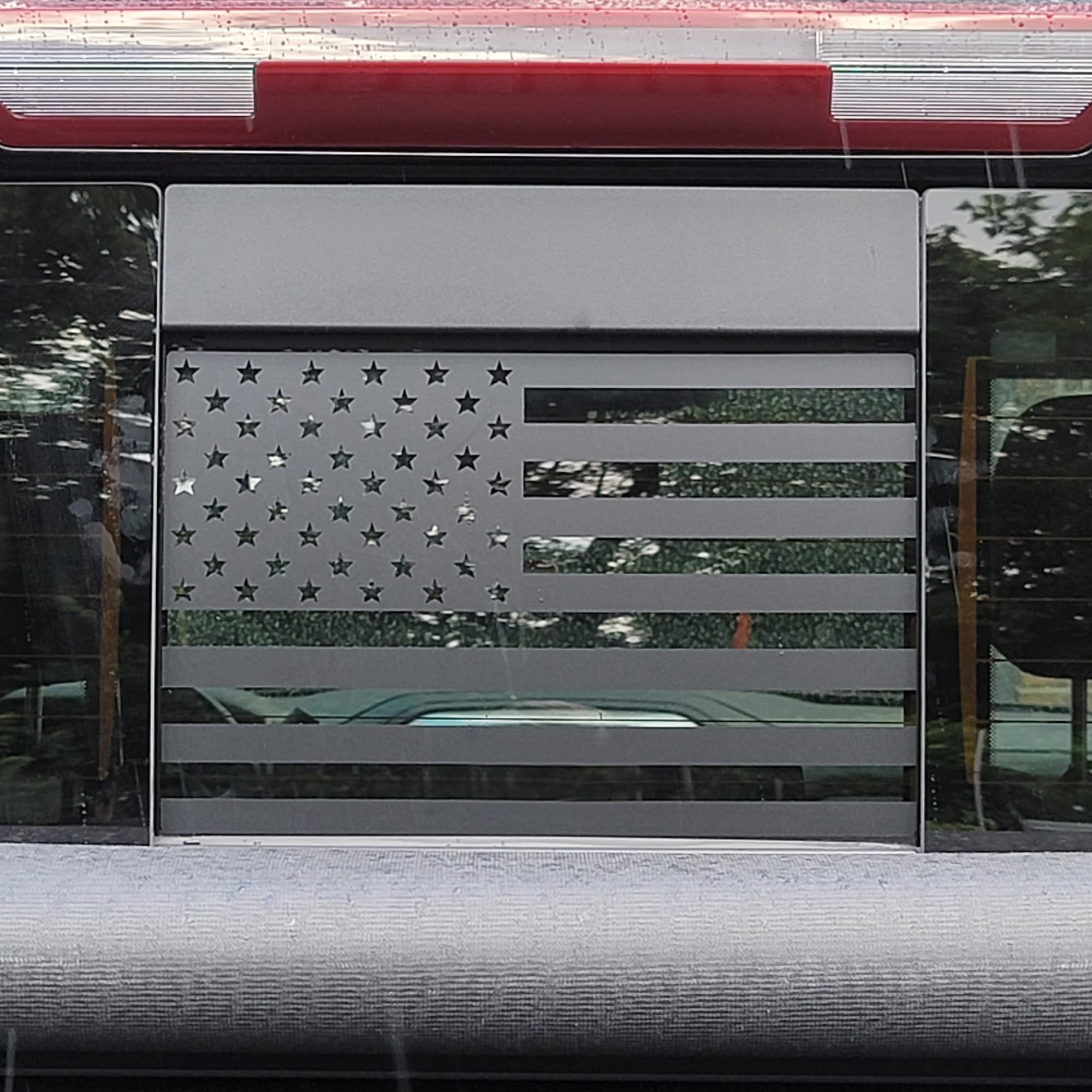 Amazon.com - Zhizhong Rear Middle Window Decal Compatible with