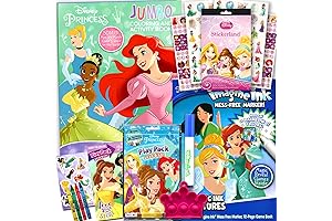 Disney Princess Coloring and Activity Set: A Royal Journey of Creativity