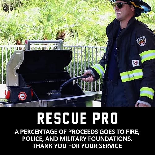 Miniatura 5 de Grill Rescue Cabezal de limpieza de raspador reemplazable para barbacoa, mejorado de rescate, sin cerdas, herramientas raspadoras duraderas y únicas