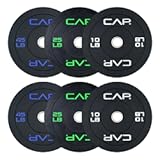 2-Inch Olympic Bumper Plate Weight Set | 100-370 lbs | Multiple Options