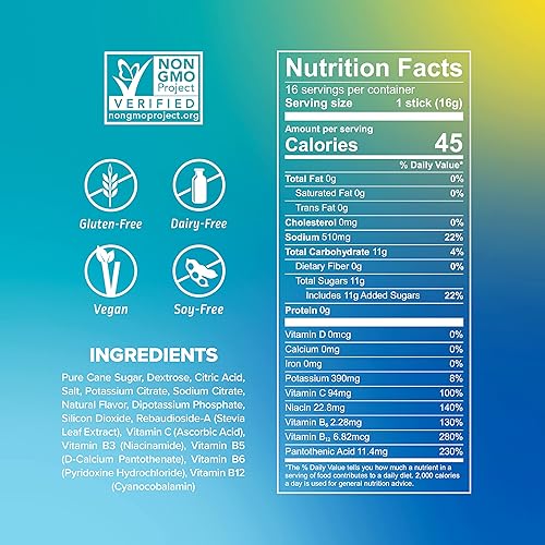 Miniatura 6 de Líquido IV Multiplicador de hidratación polvo de electrolito paquetes fáciles de abrir bebida de suplemento Acai Berry 8