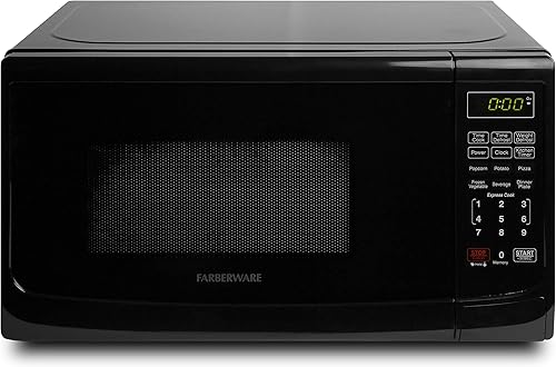 Miniatura 5 de BLACK+DECKER BCRK17B - Refrigerador compacto Energy Star de una sola puerta con congelador, 1.7 pies cúbicos, negro y microondas Farberware para