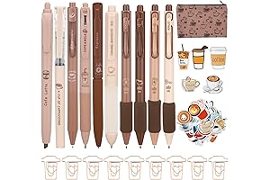 Ultimate 71-Piece Coffee Pen Collection: Express Your Love for Java in Style