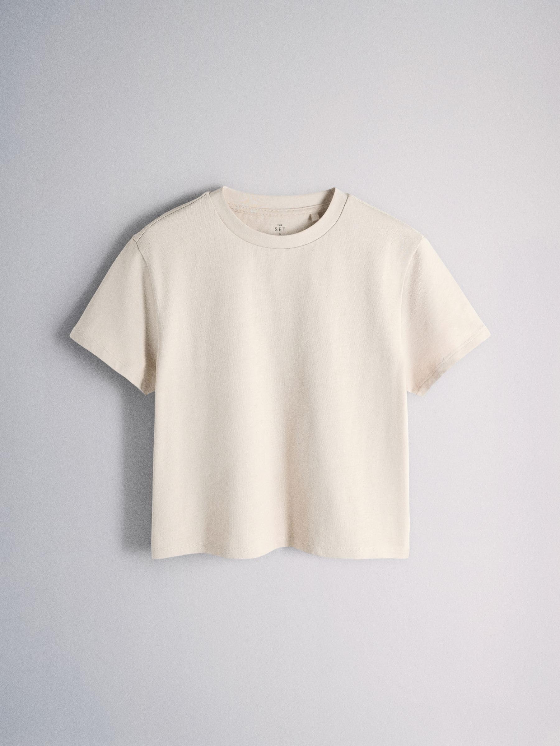 THE SET Mujeres Pack de 2 conjuntos de camisa corta y pantalón corto a juego