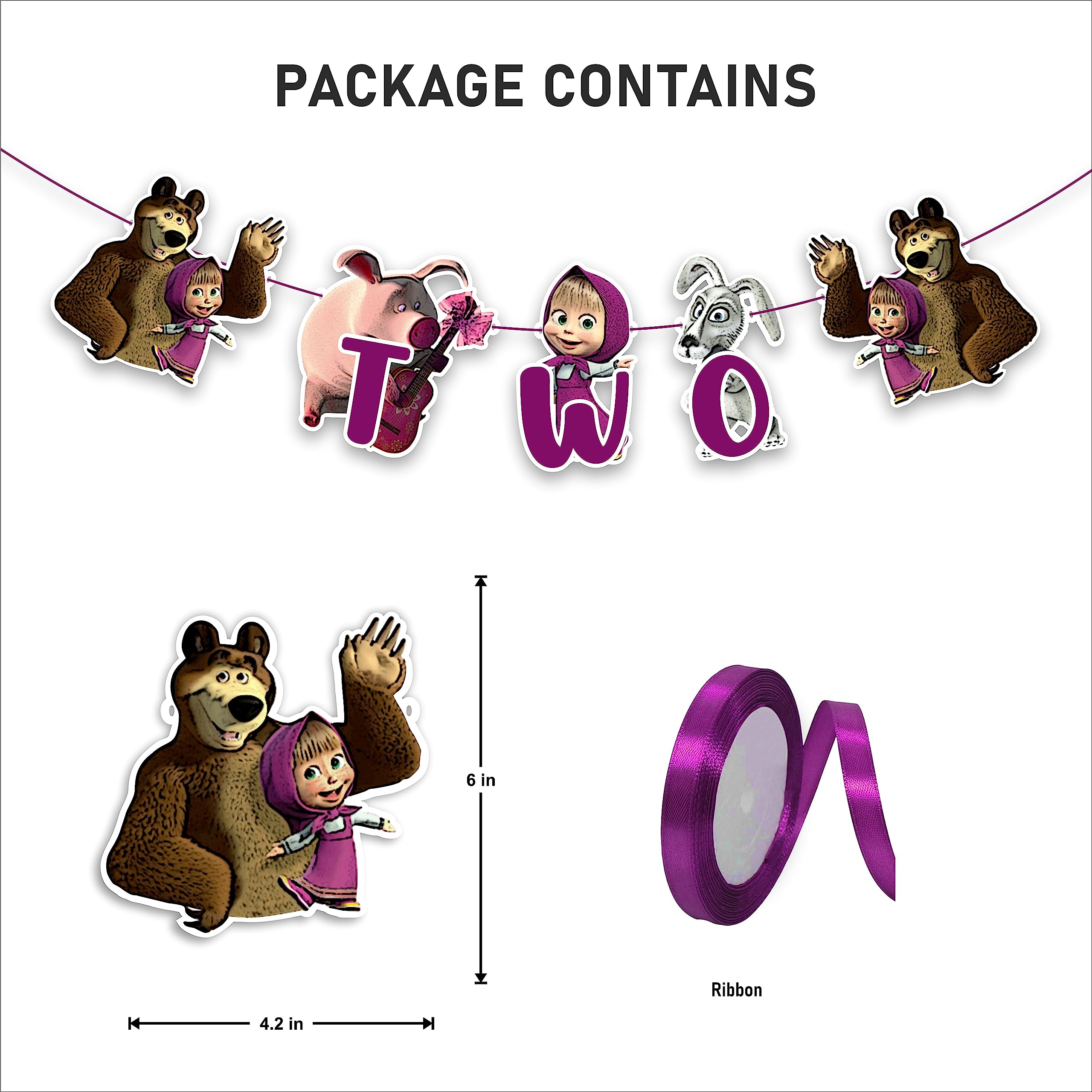 Seyal ® Maasa and ber Two Banner, Masa and Bear Two Banner, small - Image 3