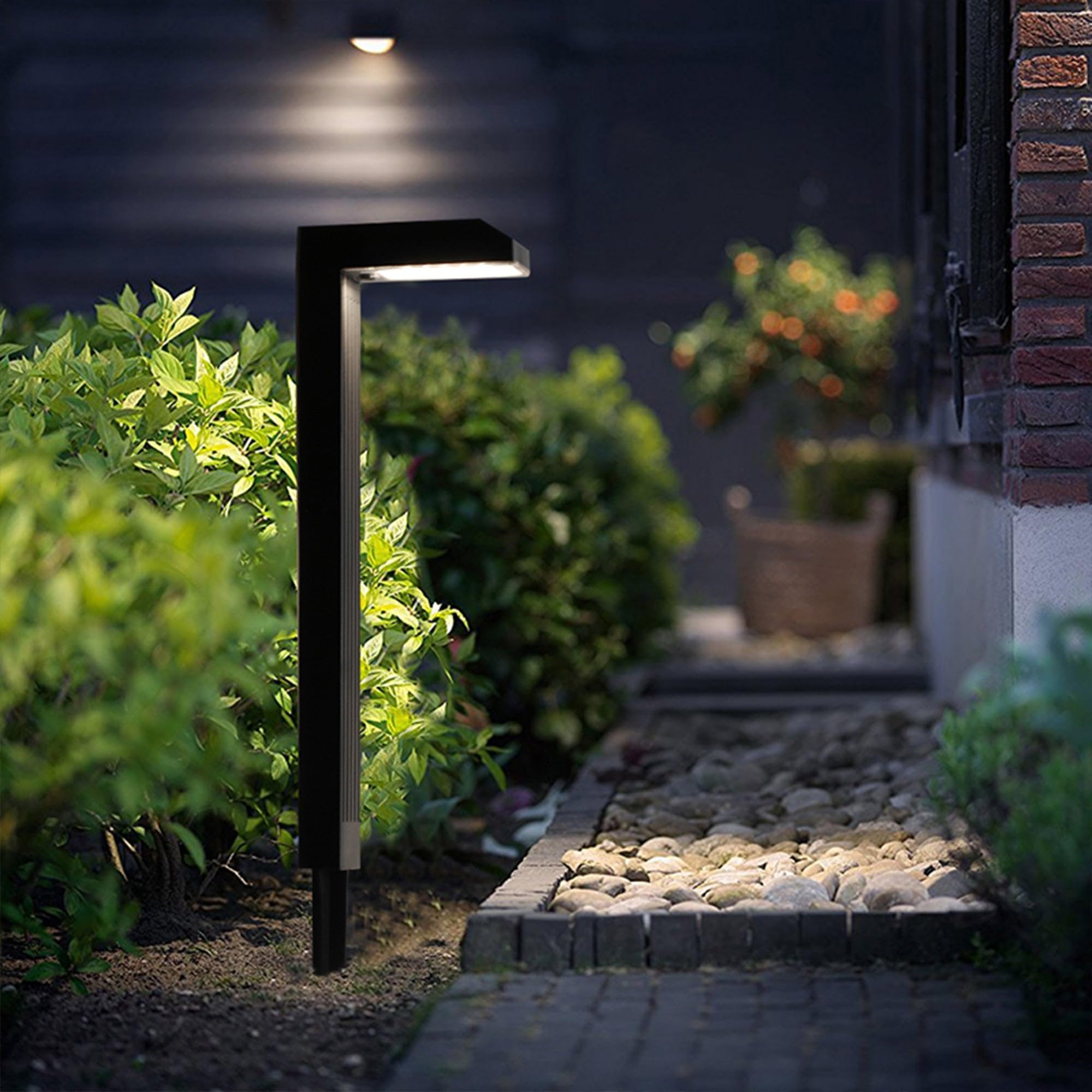 Lumisky 4 Stück Solarleuchten zum Aufstecken LED Warmweiß/Kaltweiß 4 x Torly Höhe 40 cm