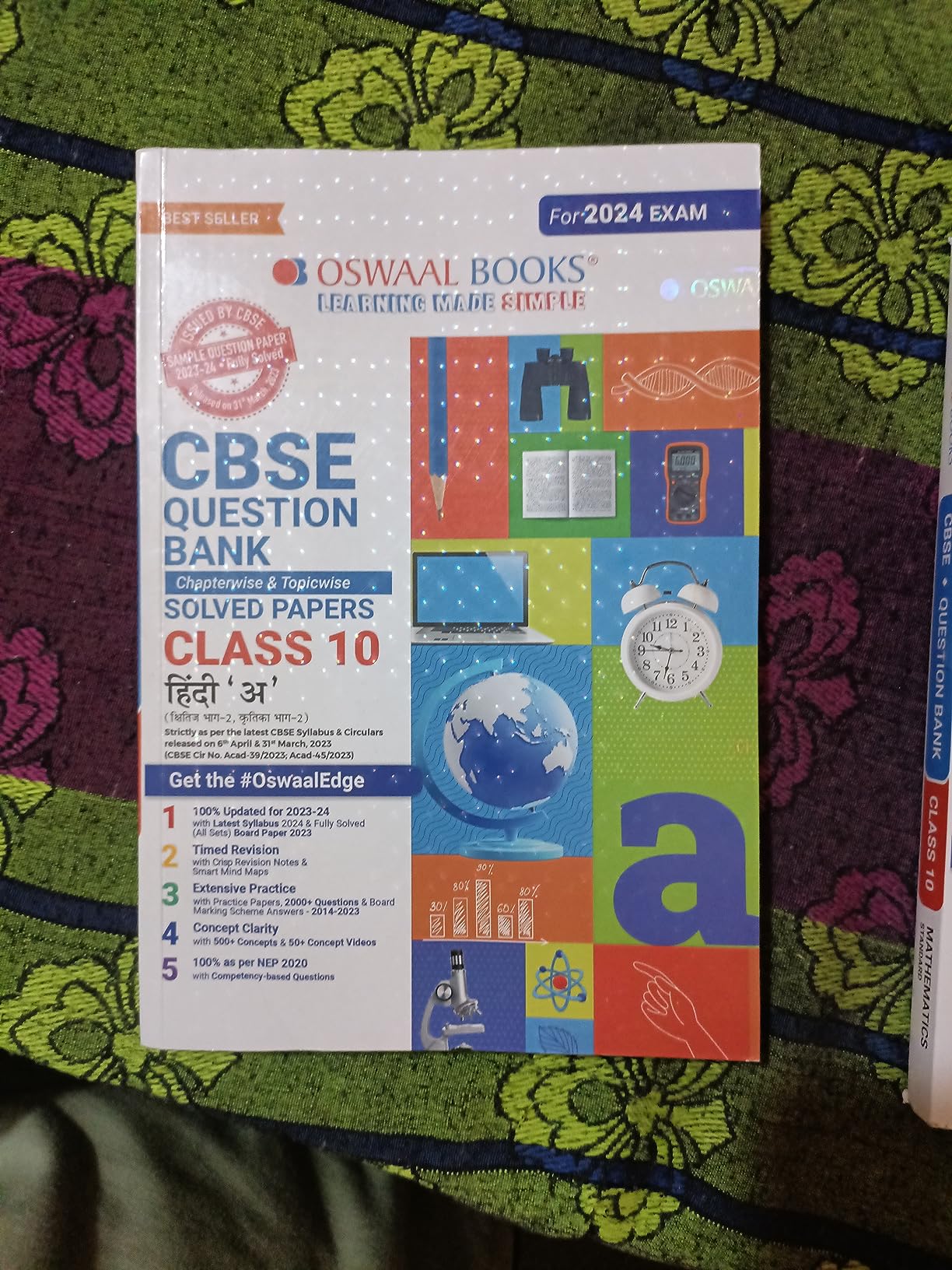 Oswaal CBSE Chapterwise & Topicwise Question Bank Class 10 Hindi - A ...