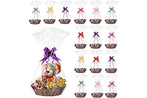 Yesland Gift Baskets Empty Bulk, Small Oval Baskets for Bread Food Storage
