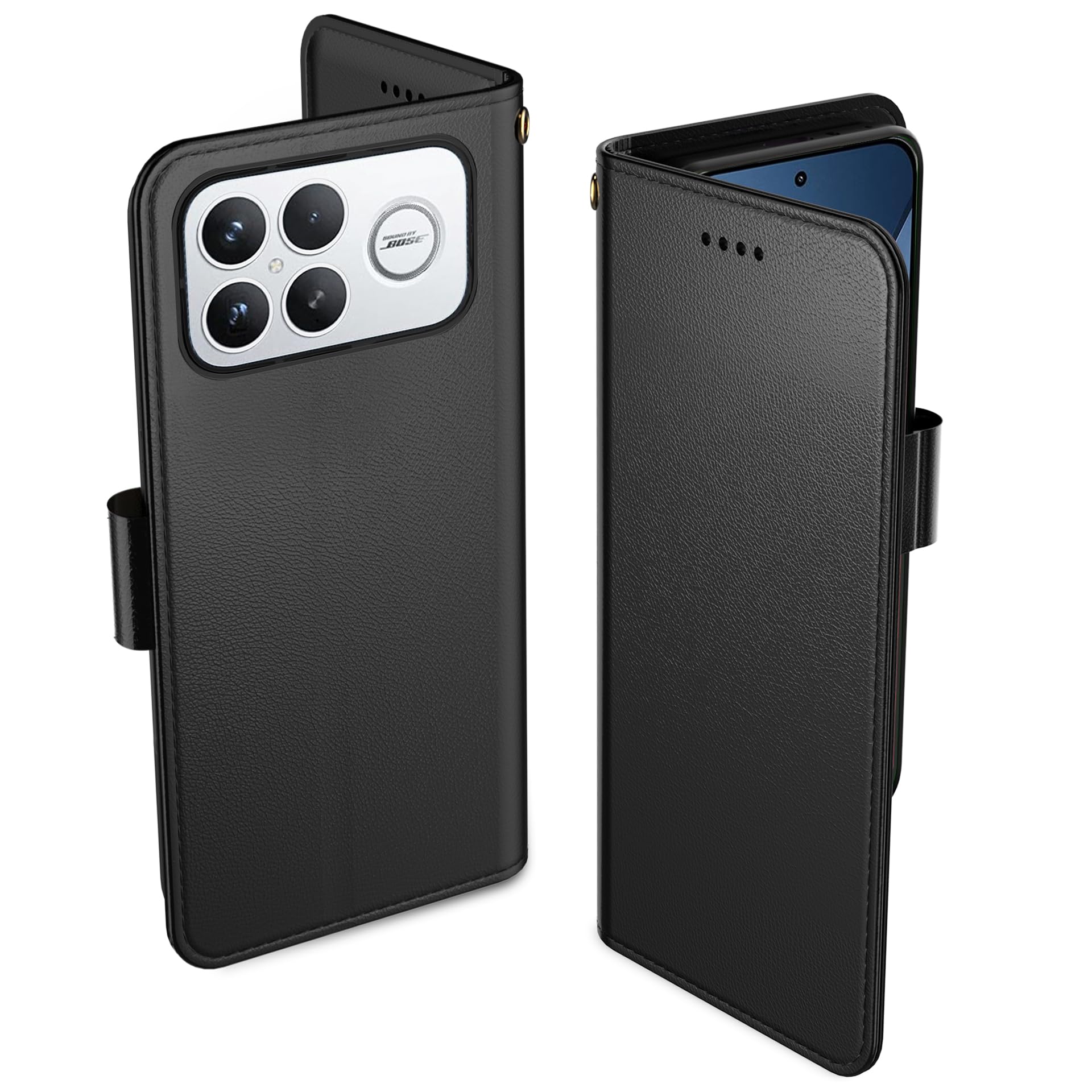 AsWant Funda Compatible con Xiaomi Poco F8 Ultra, Fundas Xiaomi Poco F8 Ultra Libro con Tapa Cierre Magnetico, Tipo Libro Flip Wallet Case (Negro AsWant Funda Compatible con Xiaomi Poco F8 Ultra, Fundas Xiaomi Poco F8 Ultra Libro con Tapa Cierre Magnetico, Tipo Libro Flip Wallet Case (Negro