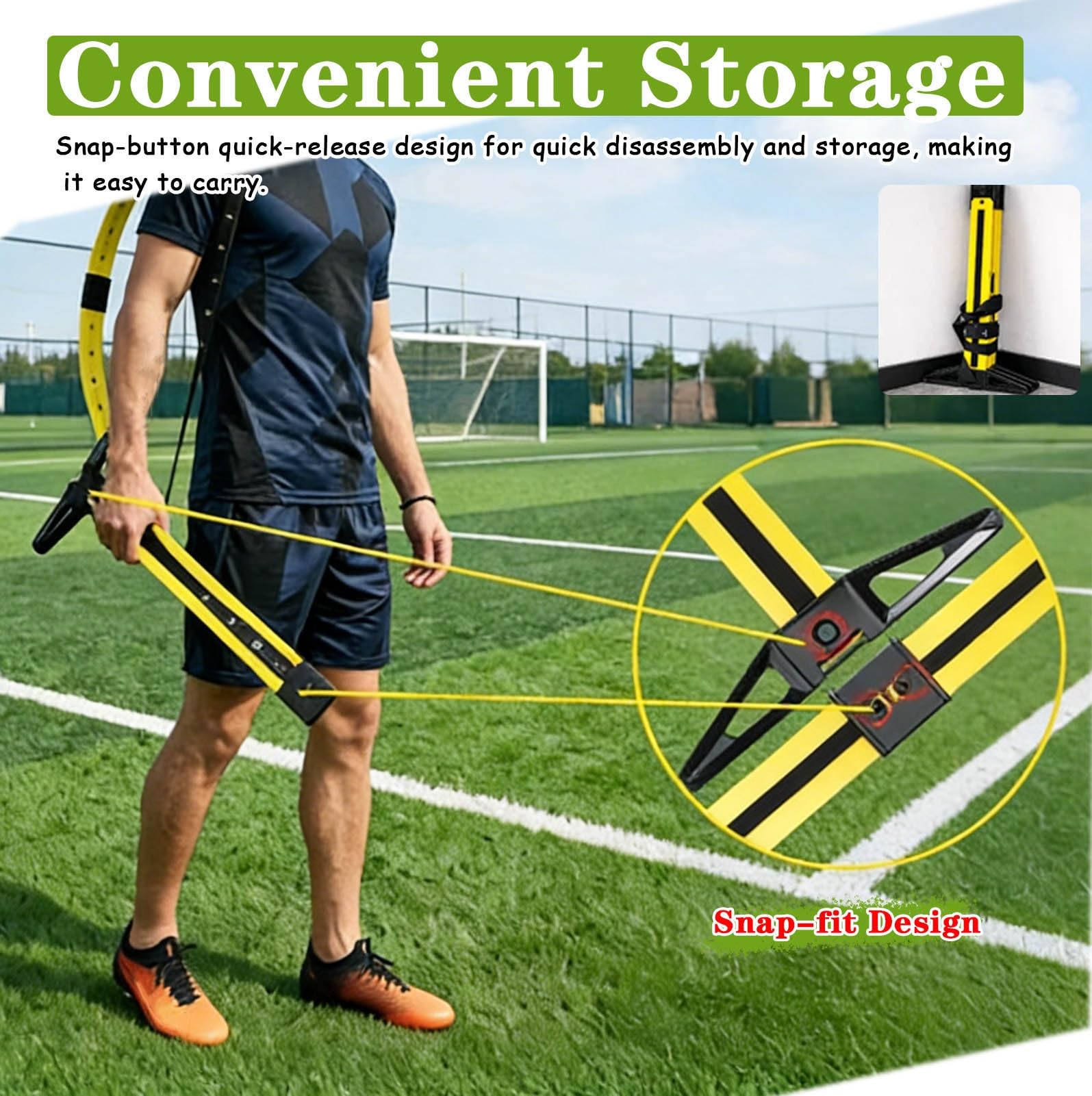 Entrenamiento Futbol Paquete de 6 Vallas de Rebote para Entrenamiento de Agilidad, Vallas Deportivas Ajustables para Velocidad, Vallas Portátiles para Atletismo y Fútbol