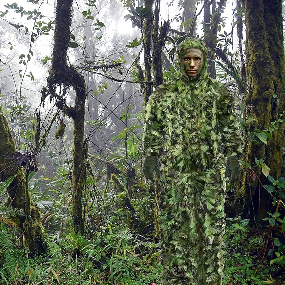 迷彩服セット　森林用　サバゲ Amazon | [Gereton] ギリースーツ 森林 サバゲー 戦闘服 迷彩服