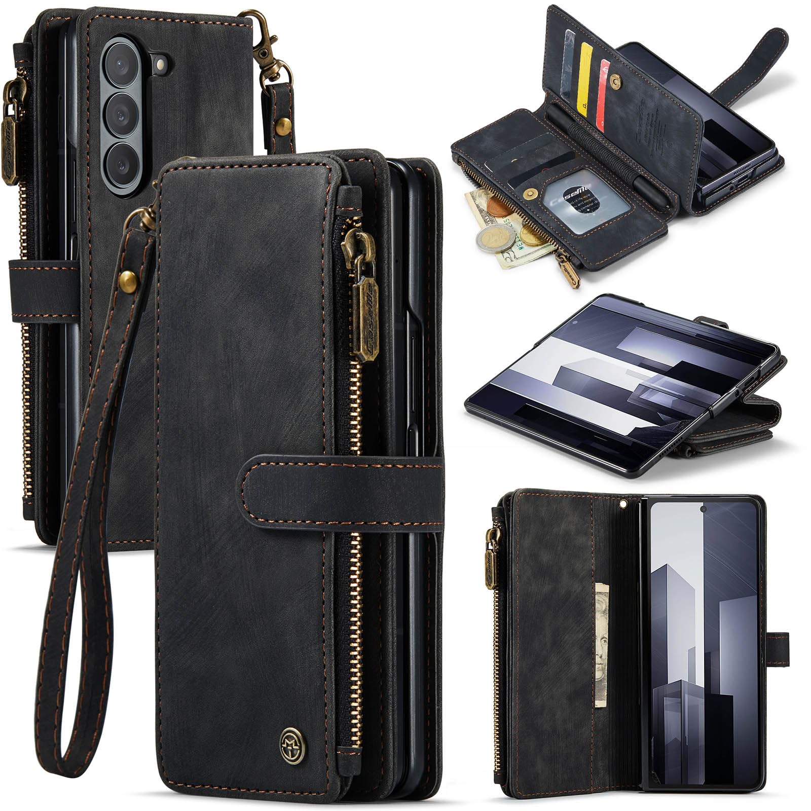 Amazon.co.jp: SeGinn 手帳型 カバー Galaxy Z Fold 6 SC-55E / SCG28