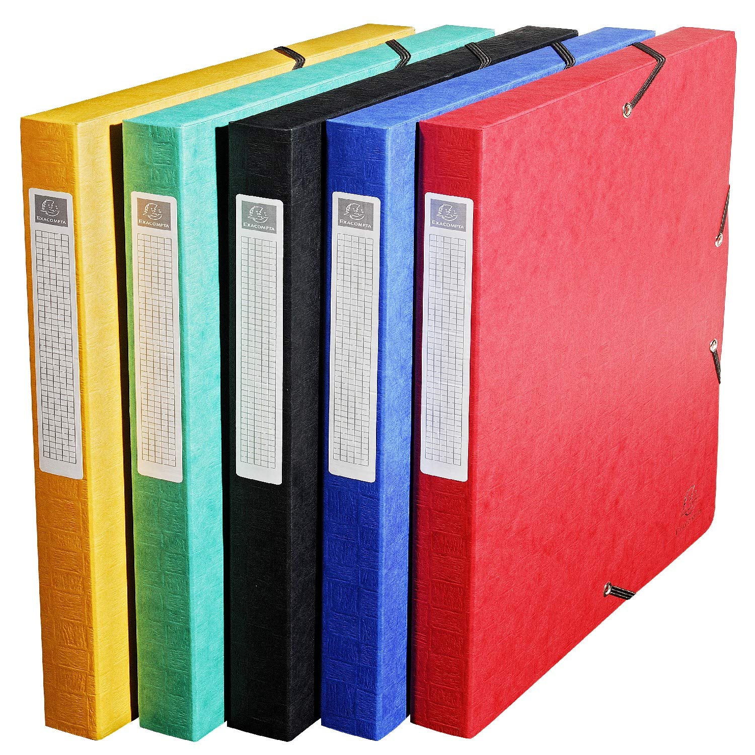 Exacompta - Ref 50710E - Scotten Elasticated Filing Box - 240 x 320mm ...
