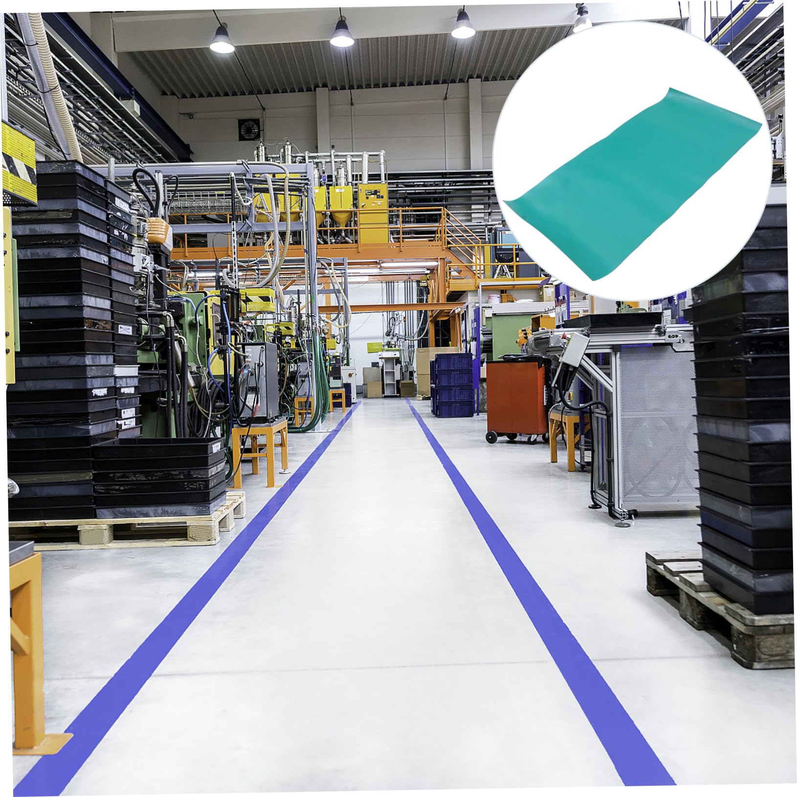 Antistatische Labormatte aus Langlebigem Gummi 1x0,5m Verschleißfest und Hitzebeständig Esd Schutzmatte für Experimentiertisch und Werkbank