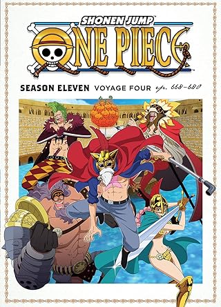 Amazon Com One Piece Season Eleven Voyage Four Blu Ray Movies Tv