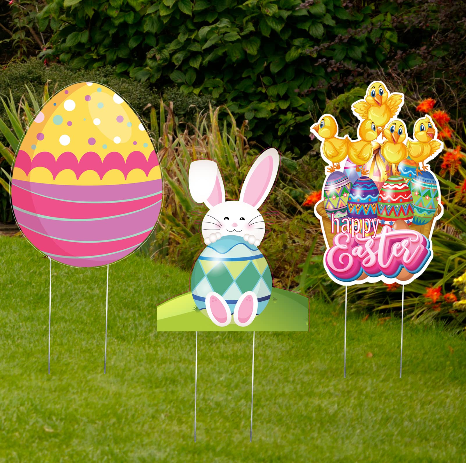 3 Piece Ester Yard Signs (Set 1)