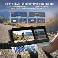 PARKVISION Kerékpár Visszapillantó Tükör 4.3" Monitor 1080P Éjszakai Látással 2