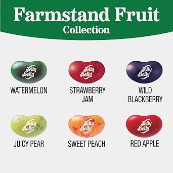 Jelly Belly Farmstand Fruit Jelly Bean Collection Grab & Go Bags - Pack of 3 sold in Jelly Belly Bag